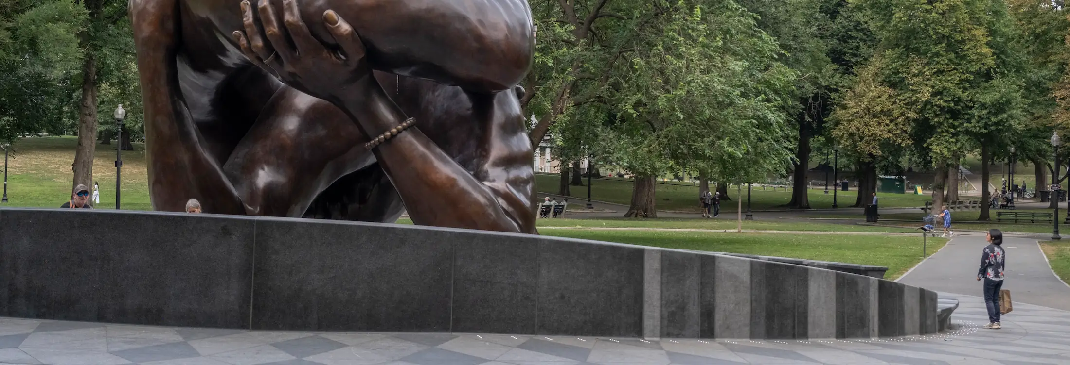The commons contemporary statue